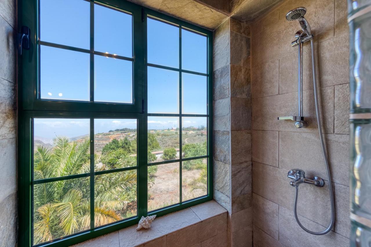 Villa Rural El Poleo D&R Con Piscina Climatizada Privada Y Solarium Pico de Viento ภายนอก รูปภาพ