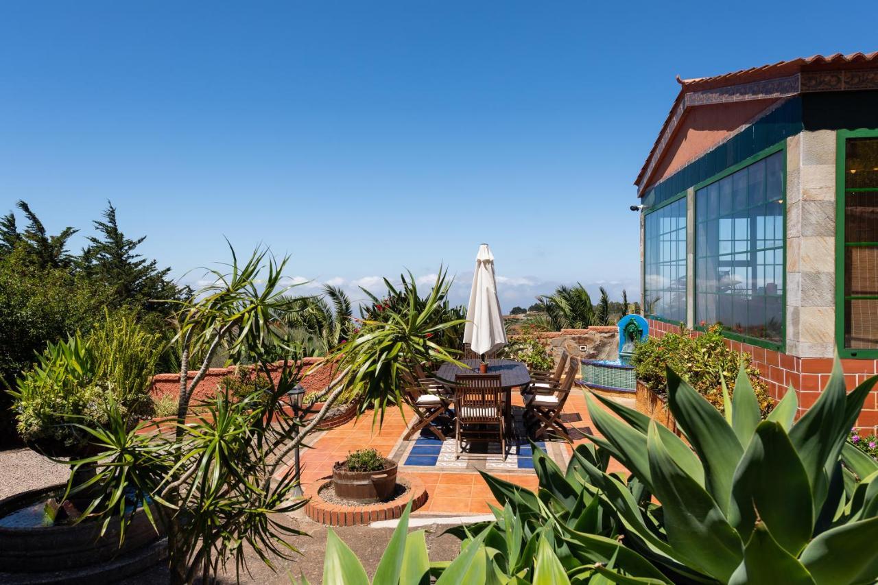 Villa Rural El Poleo D&R Con Piscina Climatizada Privada Y Solarium Pico de Viento ภายนอก รูปภาพ