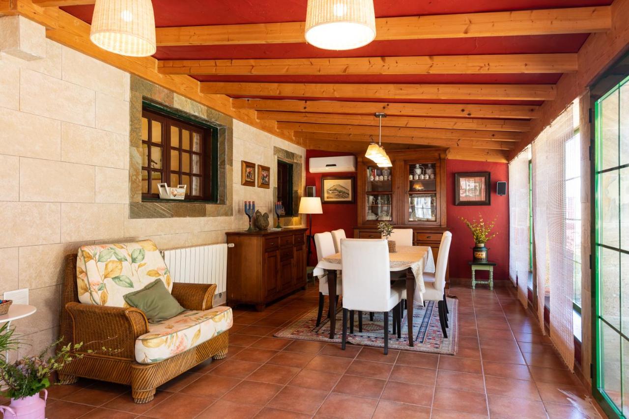 Villa Rural El Poleo D&R Con Piscina Climatizada Privada Y Solarium Pico de Viento ภายนอก รูปภาพ