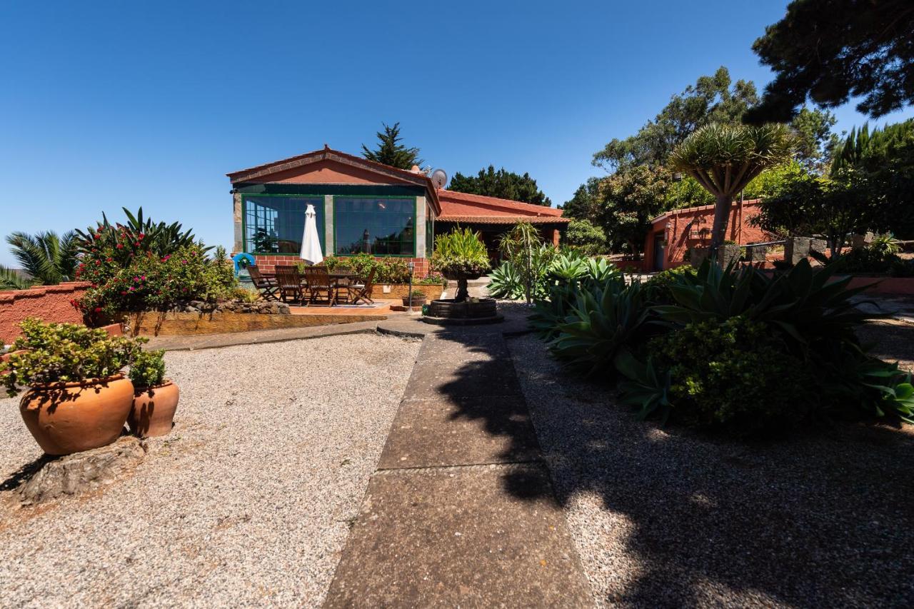 Villa Rural El Poleo D&R Con Piscina Climatizada Privada Y Solarium Pico de Viento ภายนอก รูปภาพ
