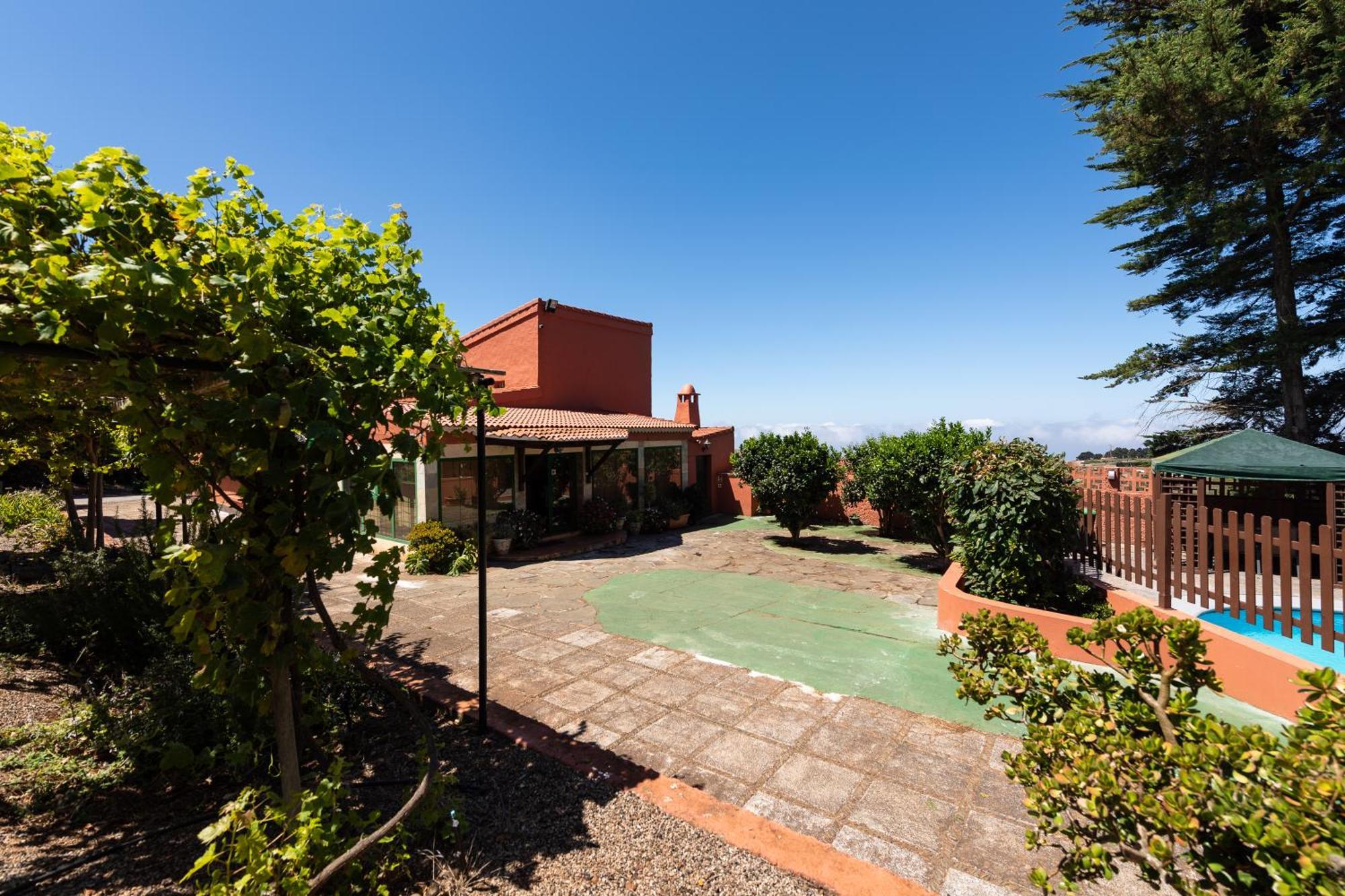 Villa Rural El Poleo D&R Con Piscina Climatizada Privada Y Solarium Pico de Viento ภายนอก รูปภาพ