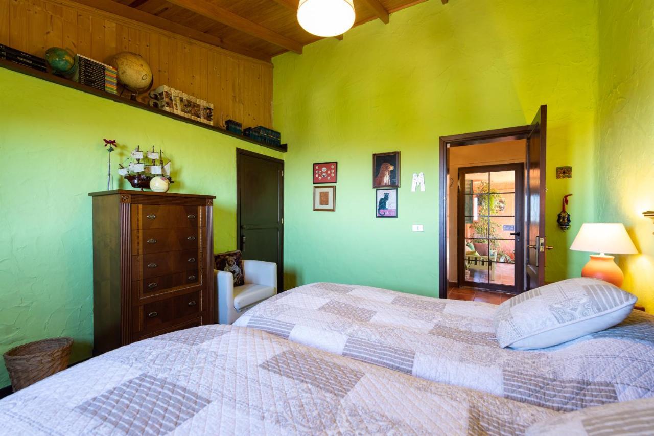 Villa Rural El Poleo D&R Con Piscina Climatizada Privada Y Solarium Pico de Viento ภายนอก รูปภาพ
