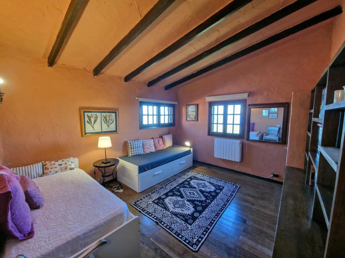 Villa Rural El Poleo D&R Con Piscina Climatizada Privada Y Solarium Pico de Viento ภายนอก รูปภาพ